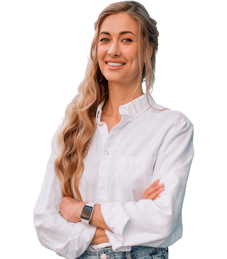 Modelo feminina Curso Técnico em Administração