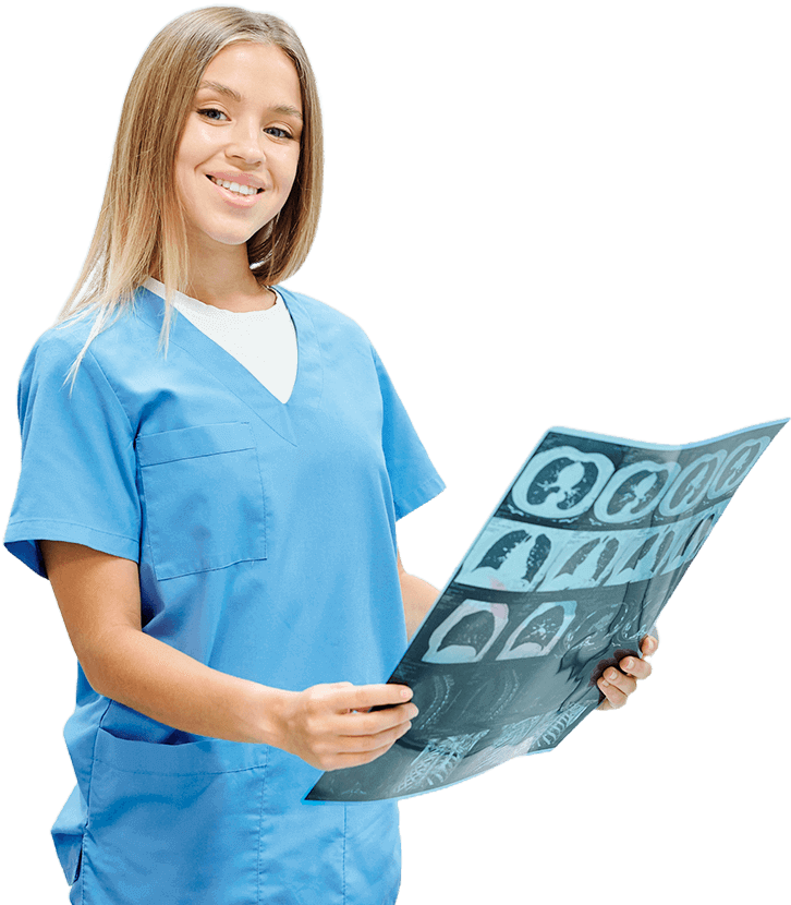 Modelo Feminina Técnico em Radiologia