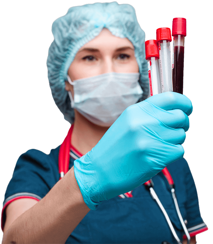 modelo feminina Técnico em Análises Clínicas