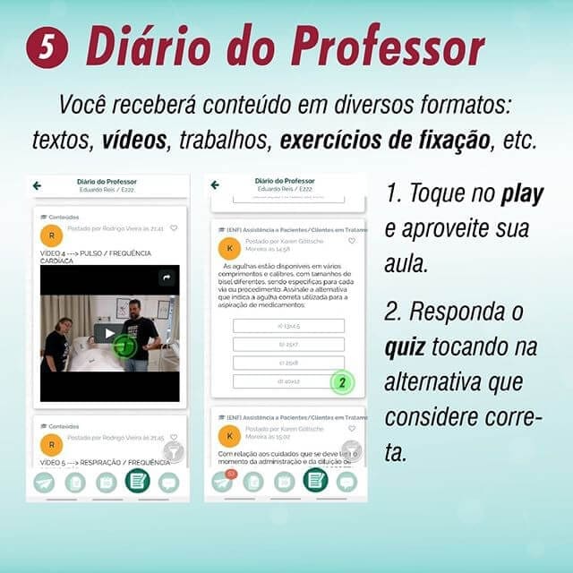 Tutorial aulas online Escola Técnica Geração