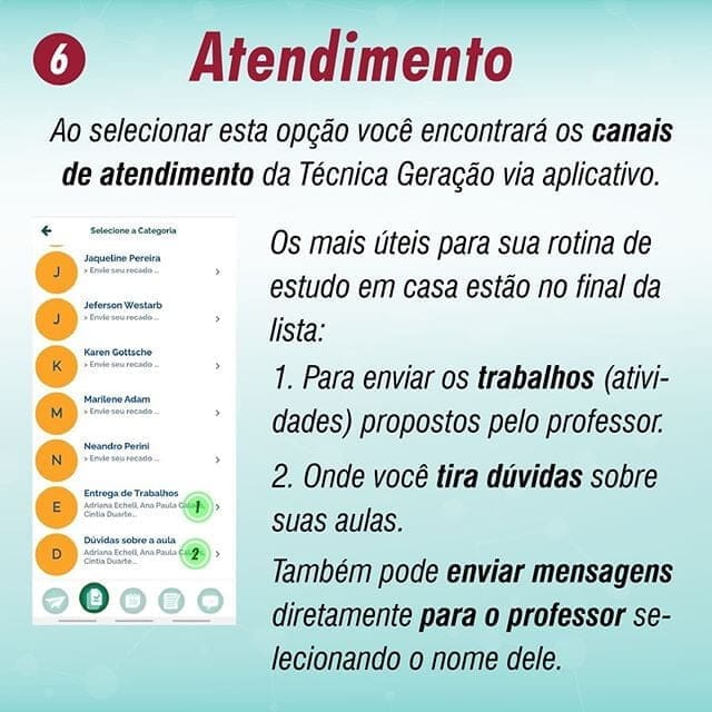 Tutorial aulas online Escola Técnica Geração