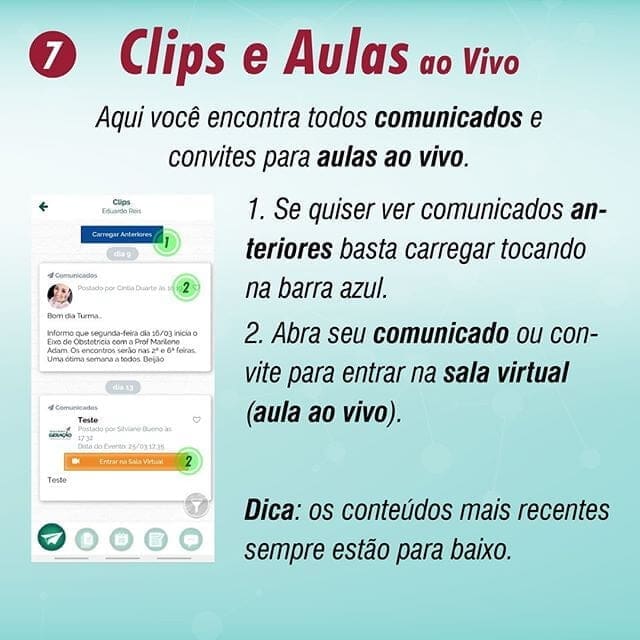 Tutorial aulas online Escola Técnica Geração