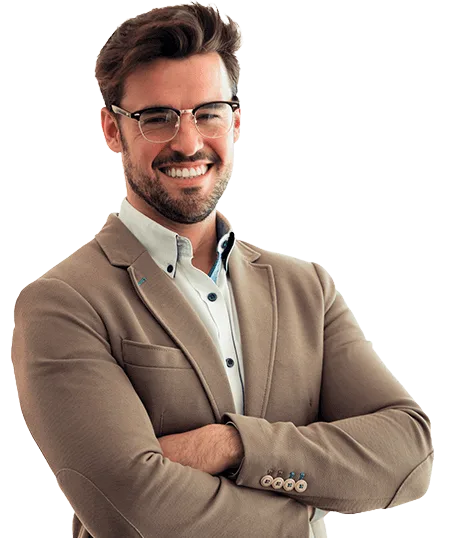 Modelo masculino Curso Técnico em Administração