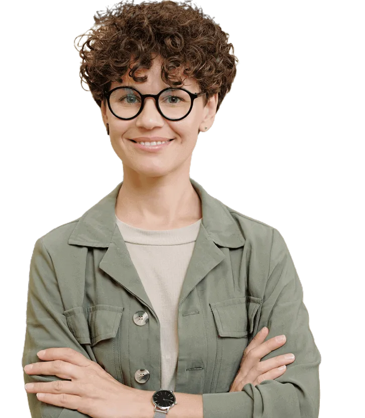 Modelo feminina Curso Técnico em Design de Interiores