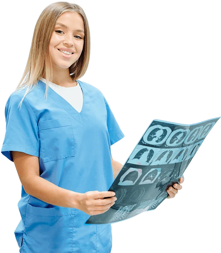 Modelo Feminina Técnico em Radiologia