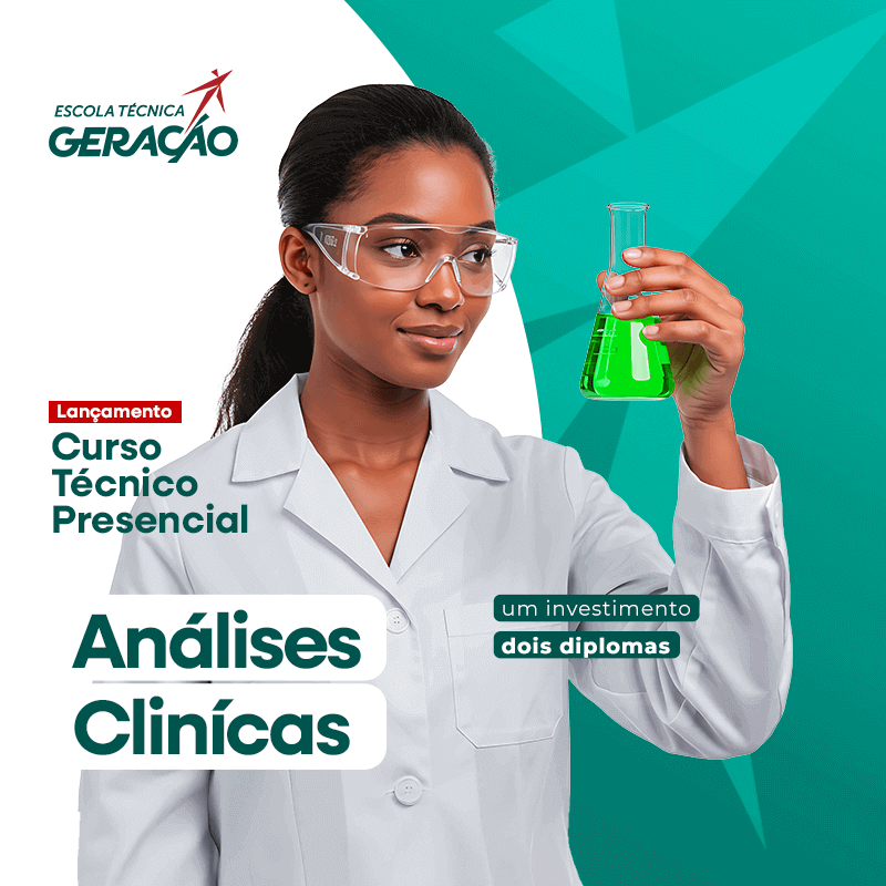 Conheça o Curso Técnico Presencial em Análises Clínicas