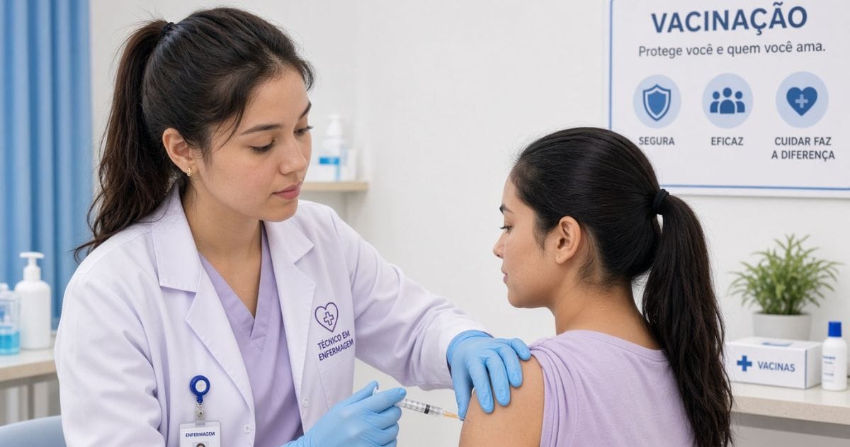 Técnico em Enfermagem pode aplicar vacinas? Entenda as regras e a capacitação necessária